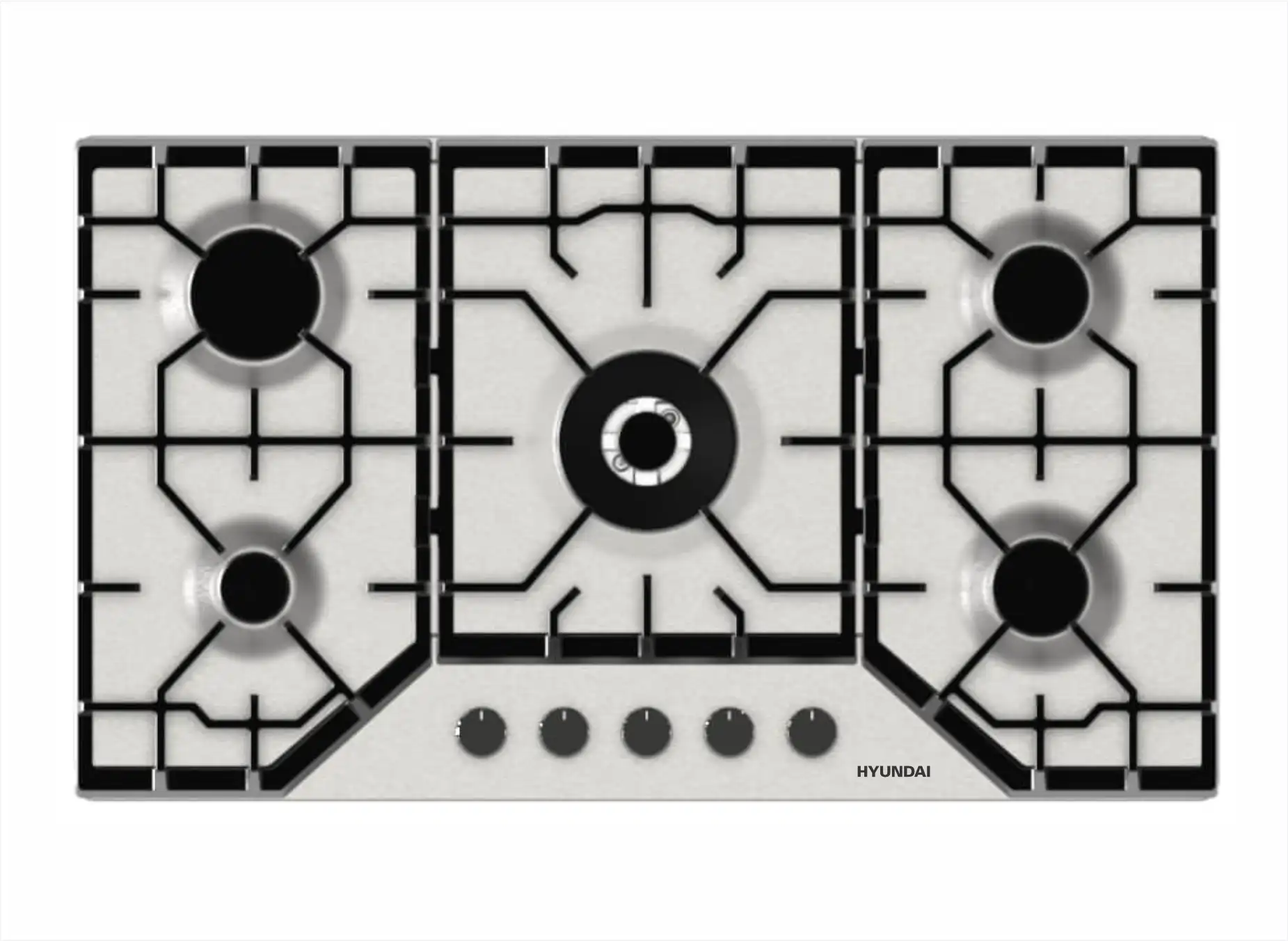 HYUNDAI - გაზქურის ზედაპირი გაზის - GU01590S-TCPSW