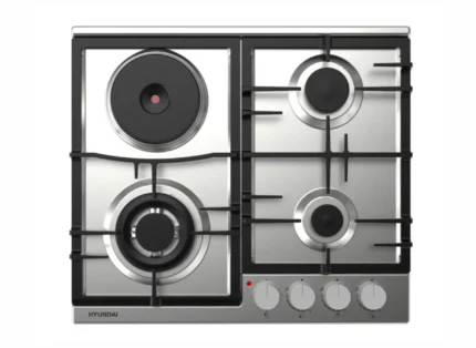HYUNDAI - გაზქურის ზედაპირი გაზის - BI60FS2G1W1HPW3-IXCP ( INOX  )